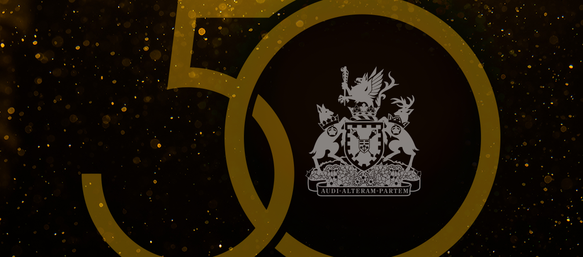 logo for OA 50 celebration